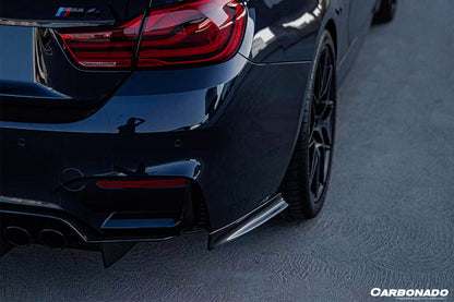 2014-2020 BMW M3 F80 & M4 F82 SM Style Carbon Fiber Rear Diffuser - Carbonado