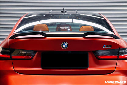 2021-UP BMW M3 G80 G20 VRS Style Carbon Fiber Trunk Spoiler - Carbonado Aero