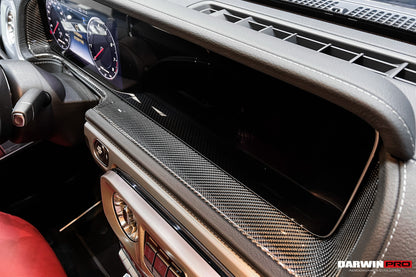 2019-2023 Mercedes Benz W464 G550/G63AMG G-Class G Wagon Dry Carbon Fiber Repalcement Interiors - DarwinPRO Aerodynamics