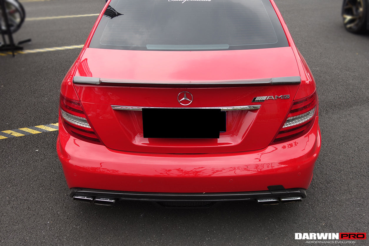 2012-2014 Mercedes Benz W204 C63 AMG Sedan BKSS Style Wide Full Body Kit - DarwinPRO Aerodynamics