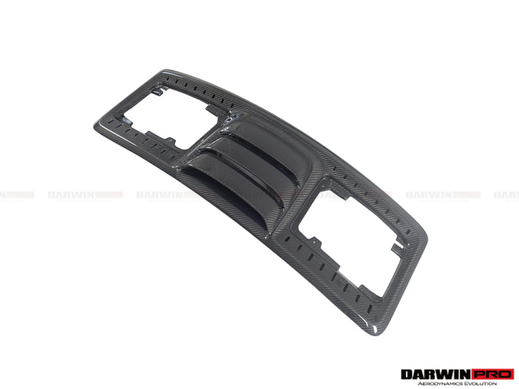 2016-2019 Porsche 911 991.2 Turbo/S Carbon Fiber Engine Hood Vent - DarwinPRO Aerodynamics
