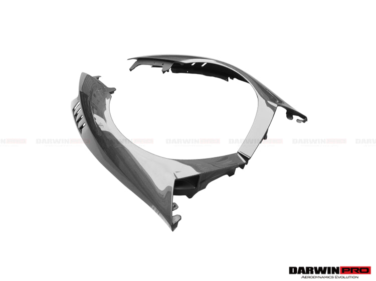 2011-2021 Lamborghini Aventador LP700 LP740 Coupe/Roadster BKSS Style Carbon Fiber Front Fender - DarwinPRO Aerodynamics