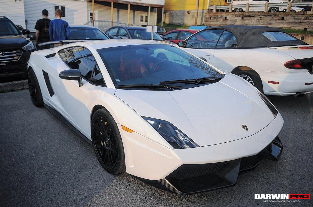 2004-2014 Lamborghini Gallardo LP570 Style Side Skirts - DarwinPRO Aerodynamics