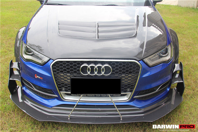 2013-2016 Audi S3/ A3 Sedan BKSS Style Hood - DarwinPRO Aerodynamics