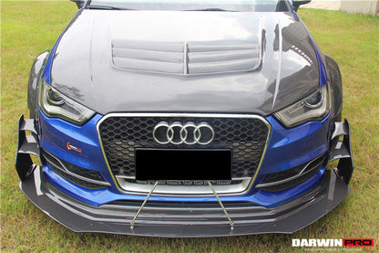 2013-2016 Audi S3/ A3 Sedan BKSS Style Hood - DarwinPRO Aerodynamics