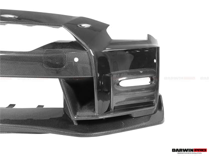 2008-2022 Nissan GTR R35 CBA/DBA/EBA Original NISMO Carbon Fiber Front Bumper - DarwinPRO Aerodynamics