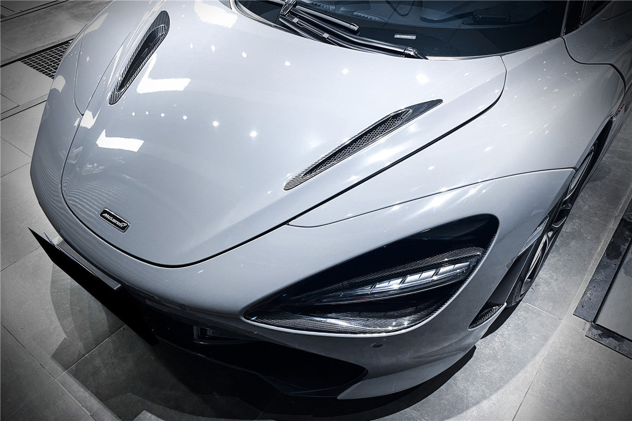 2017-2021 McLaren 720s OEM Style Carbon Fiber Hood Scoop - DarwinPRO Aerodynamics
