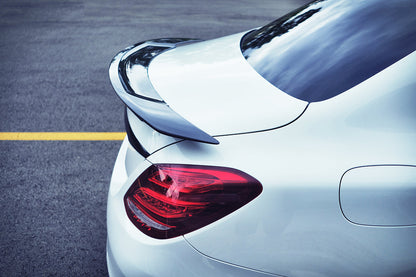 2015-2021 Mercedes Benz C-Class W205 Sedan RT-II Style Trunk Spoiler - Carbonado Aero