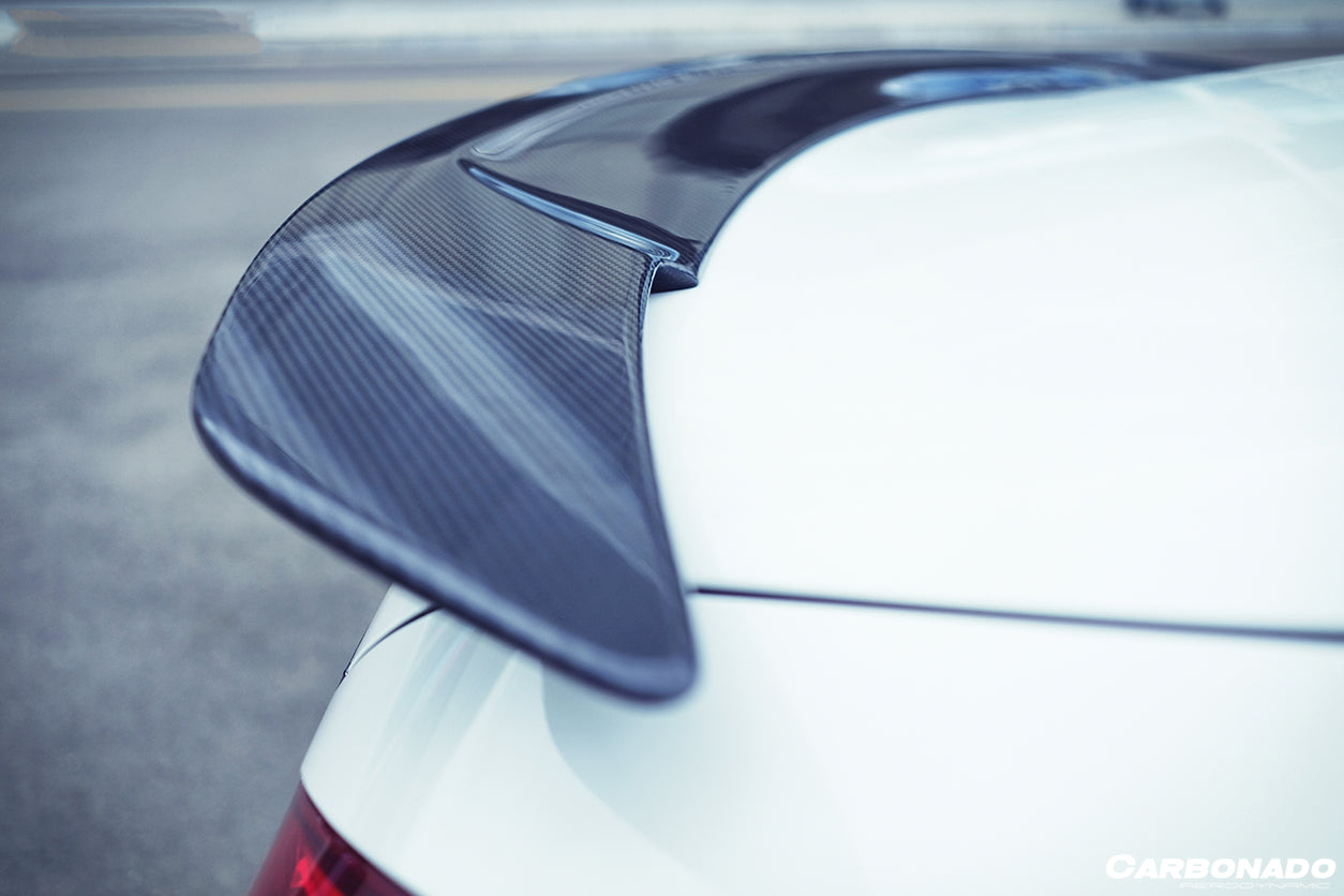 2015-2021 Mercedes Benz C-Class W205 Sedan RT-II Style Trunk Spoiler - Carbonado Aero