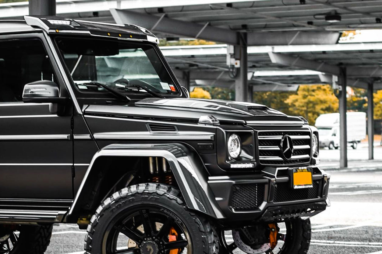 2012-2018 Mercedes Benz G Wagon G Class W463 4X4 Carbon Fiber Fender Flare - DarwinPRO Aerodynamics