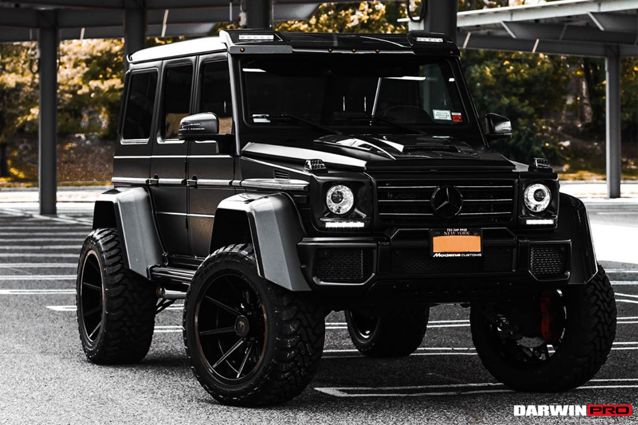 2012-2018 Mercedes Benz G Wagon G Class W463 4X4 Carbon Fiber Fender Flare - DarwinPRO Aerodynamics