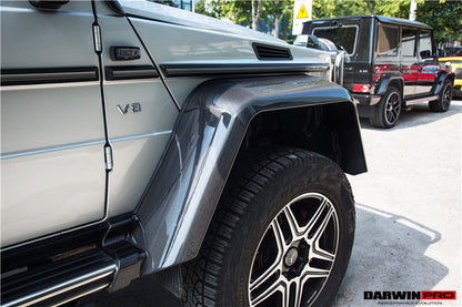 2012-2018 Mercedes Benz G Wagon G Class W463 4X4 Carbon Fiber Fender Flare - DarwinPRO Aerodynamics