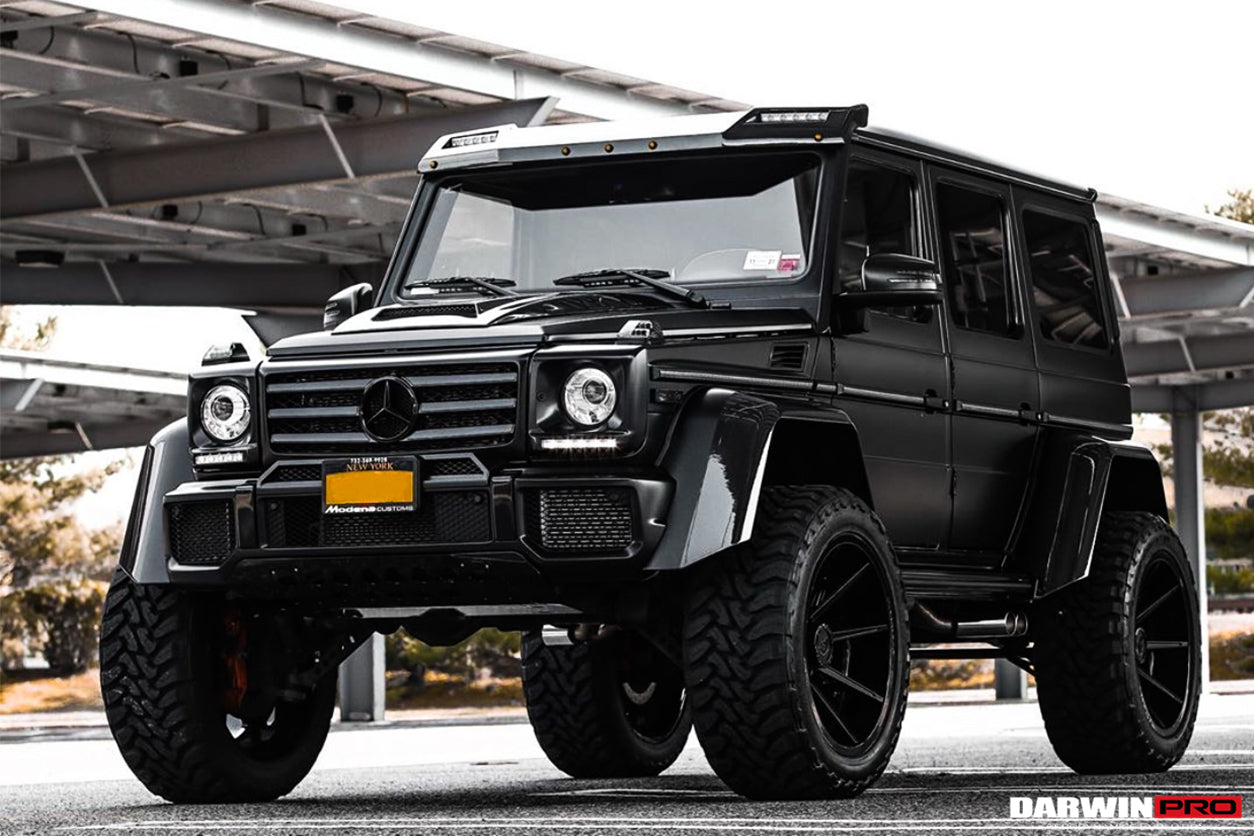 2012-2018 Mercedes Benz G Wagon G Class W463 4X4 Carbon Fiber Fender Flare - DarwinPRO Aerodynamics