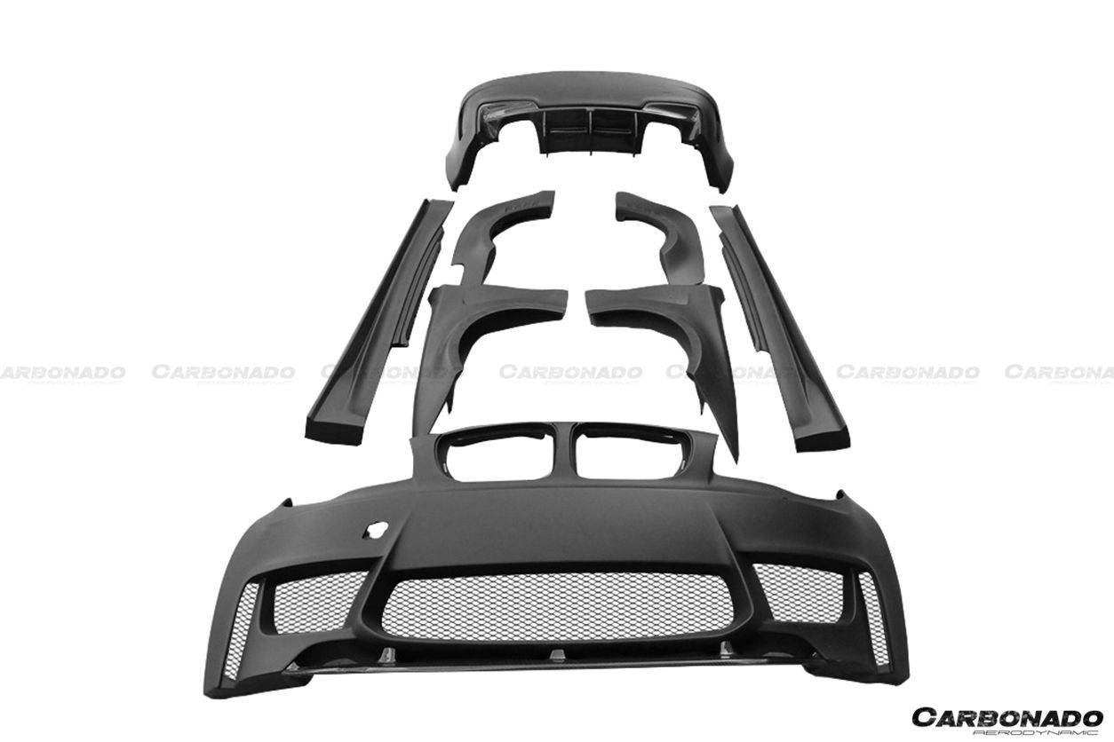2008-2013 BMW E82 E88 1 Series 1M Style Auto Full Wide Body Kit - Carbonado Aero