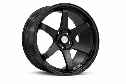 E500 Satin Black 18x9.0 ET30 5.114 - Square Set (4 Wheels)
