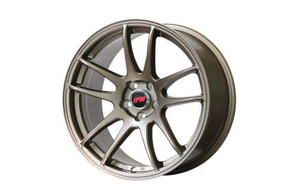 E501 Matt Bronze 17x8.0 ET30 5.100 - Square Set (4 Wheels)
