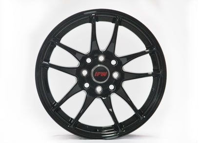 E501 Gloss Black 15x8.0 ET20 4.100.114 - Square Set (4 Wheels)