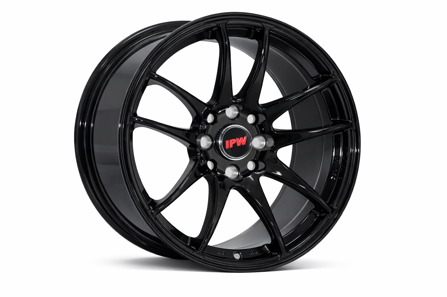 E501 Gloss Black 15x8.0 ET20 4.100.114 - Square Set (4 Wheels)