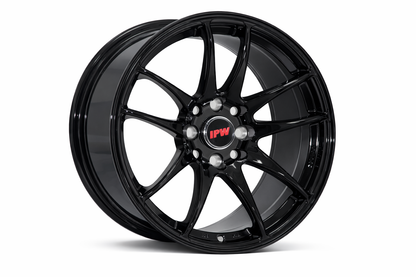 E501 Gloss Black 15x8.0 ET20 4.100.114 - Square Set (4 Wheels)