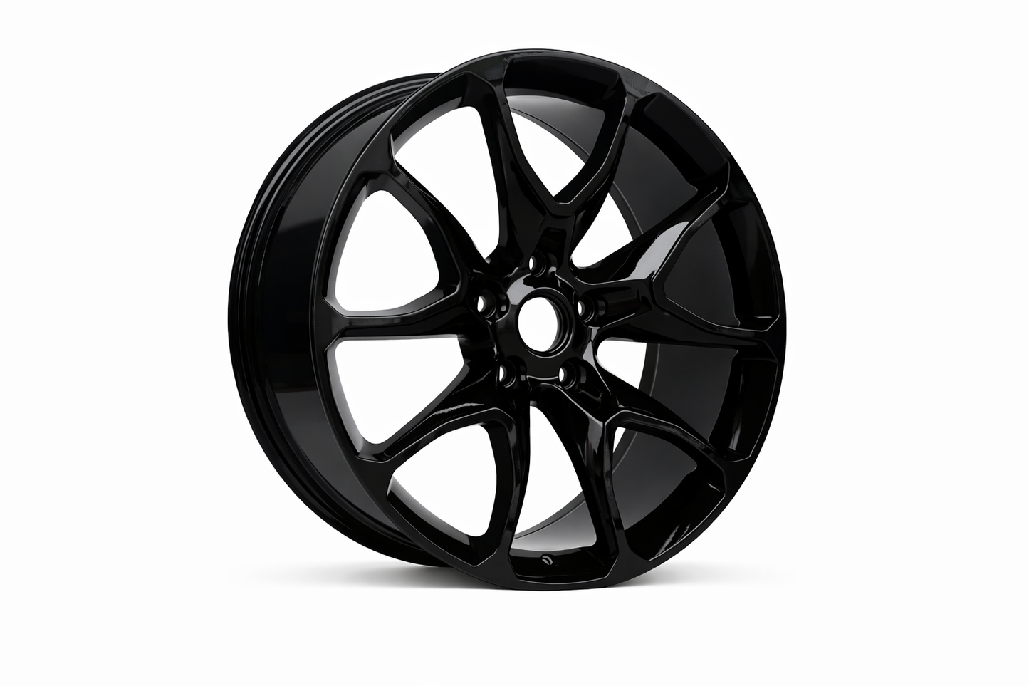 E502 Satin Black 22x10.0 ET45 5.127 - Square Set (4 Wheels)