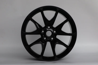 E502 Satin Black 22x10.0 ET45 5.127 - Square Set (4 Wheels)