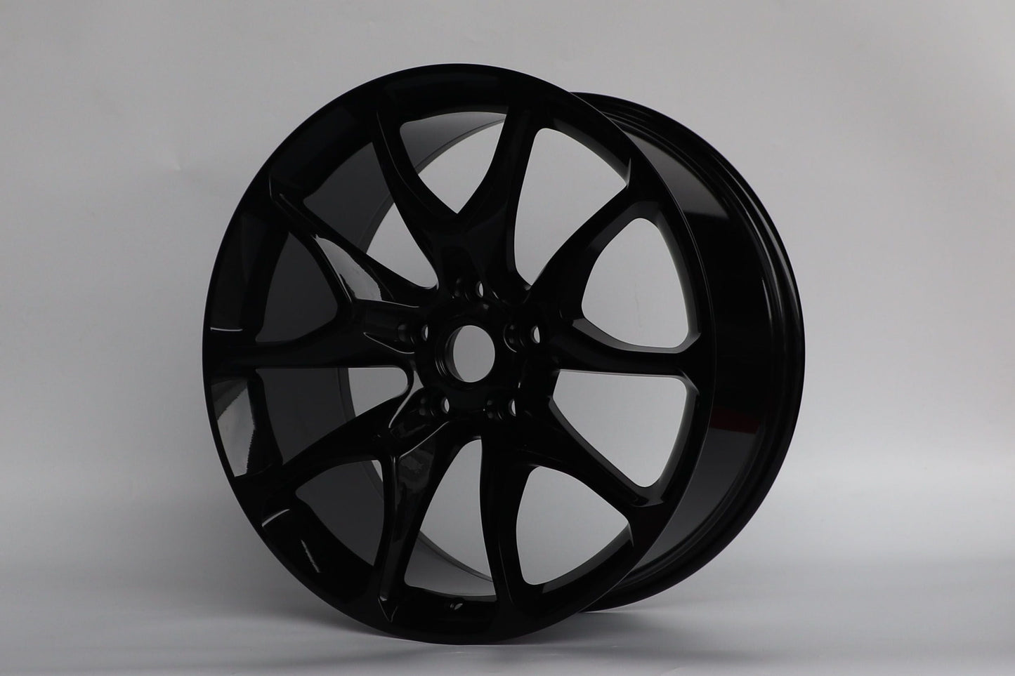 E502 Satin Black 22x10.0 ET45 5.127 - Square Set (4 Wheels)