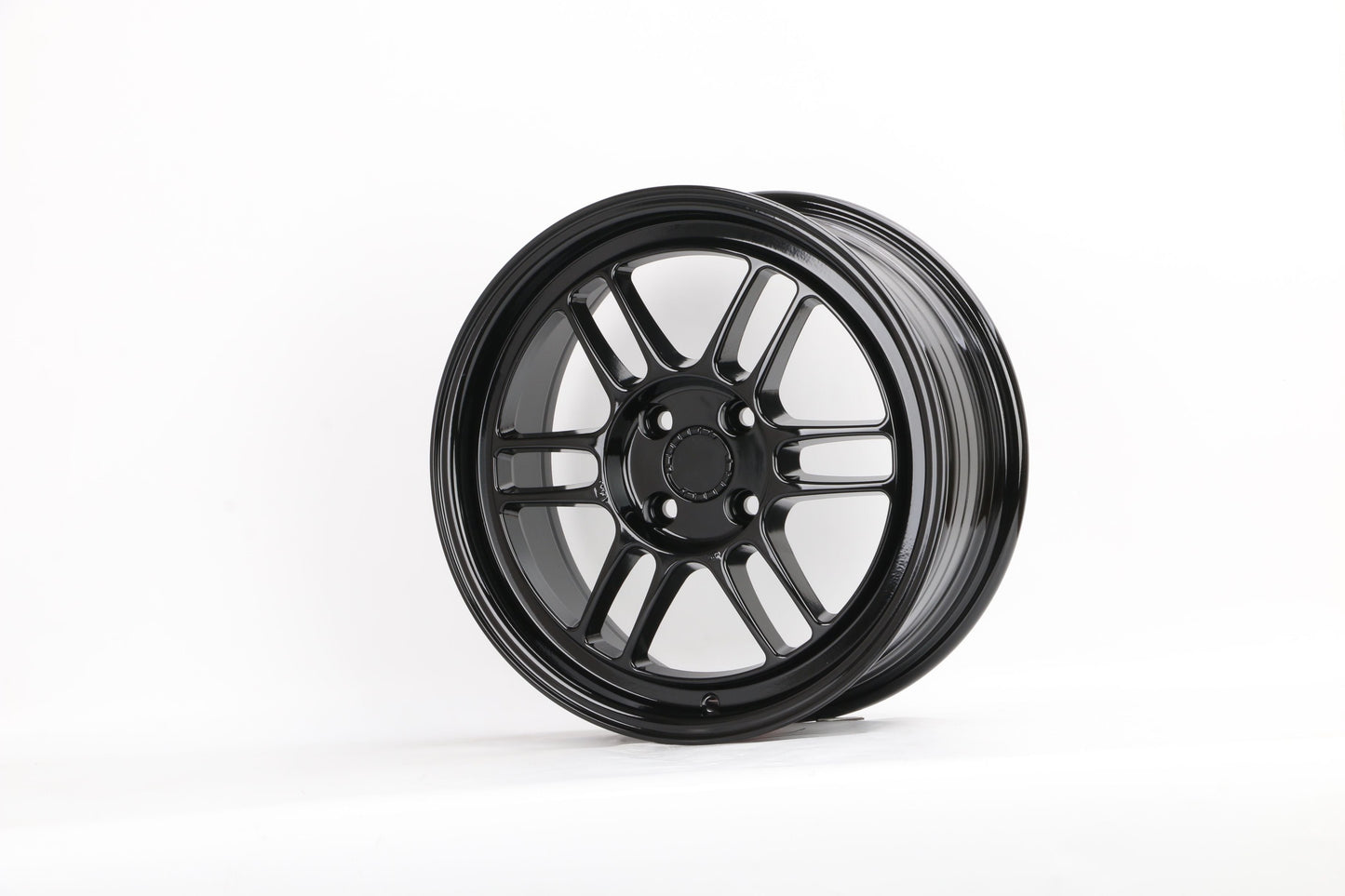 E509 Gloss Black 16x7.0 ET35 4.100 - Square Set (4 Wheels)