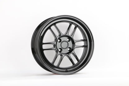 E509 Gloss Black 16x7.0 ET35 4.100 - Square Set (4 Wheels)