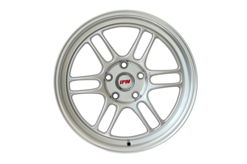 E509 Hyper Silver 17x8.0 ET32 5.100.114 - Square Set (4 Wheels)