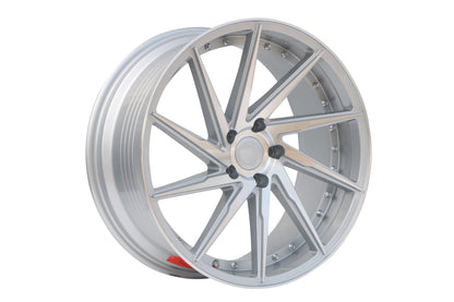 E511 Silver Machined Face 19x9.5 ET35 5x114.3 - Square Set (4 Wheels)