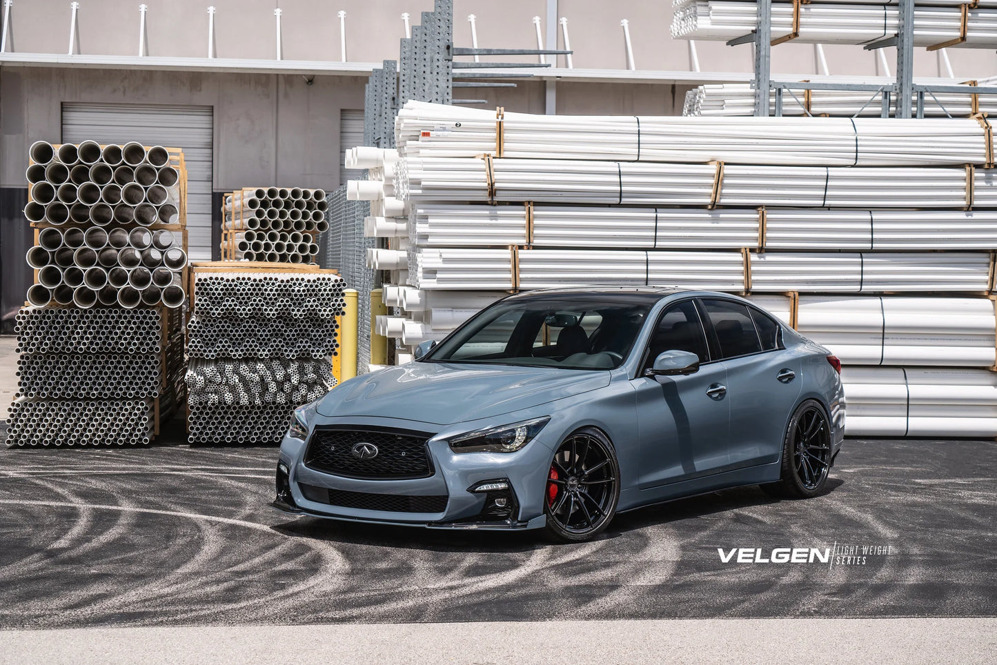 22" Velgen VF5 Gloss Black 5x127 ( Set of 4 )