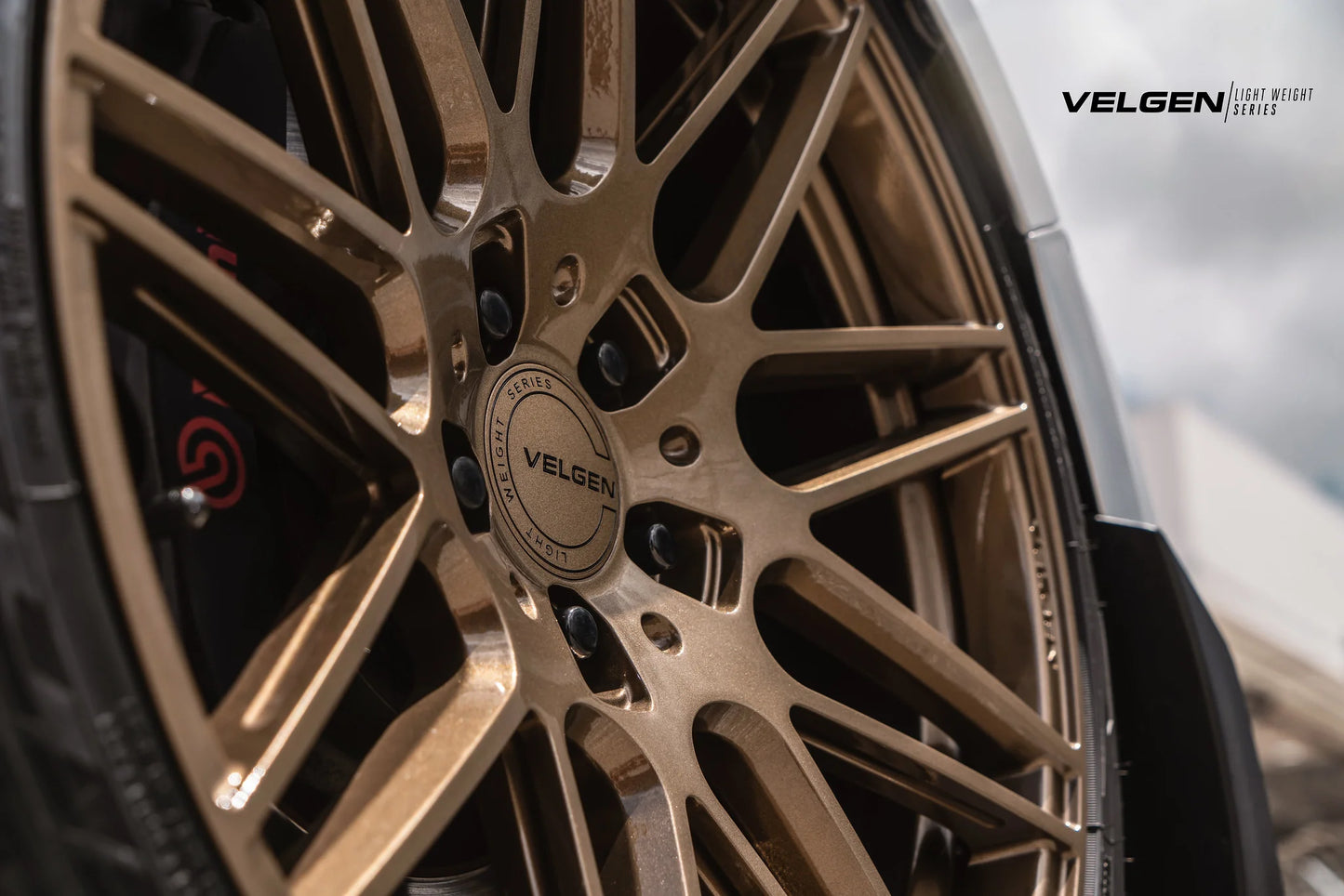 22" Velgen VF9 Gloss Bronze 5x127 ( Set of 4 )