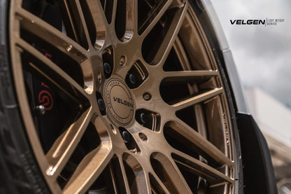 20" Velgen VF9 Gloss Bronze 5x114.3 ( Staggered Set ) ( Set of 4 )
