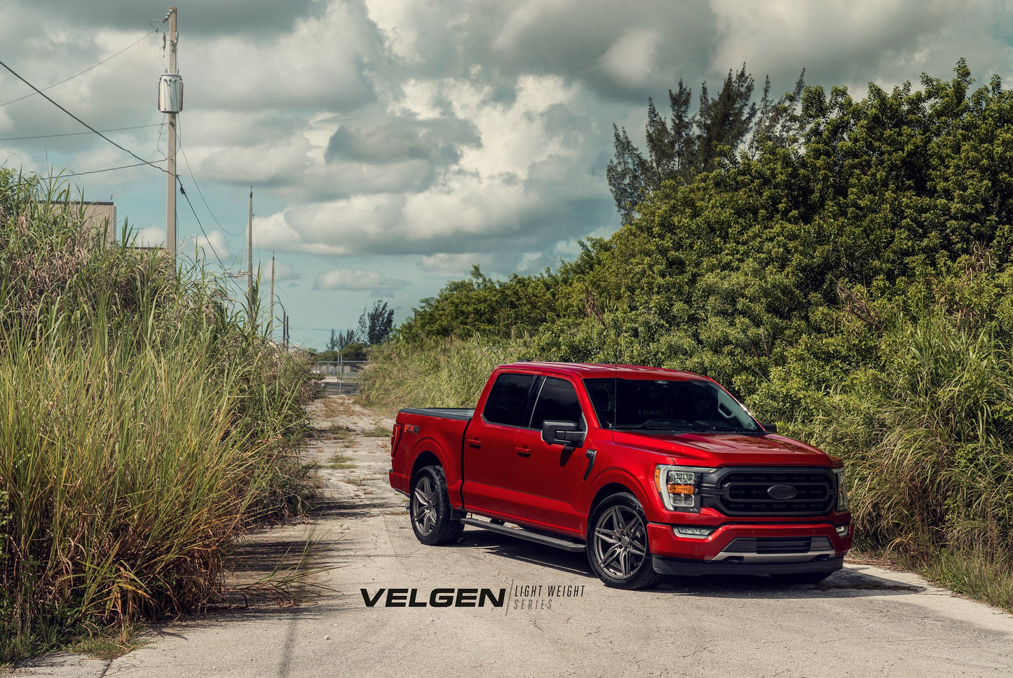 24" Velgen VFF-6 Gloss Gunmetal 6x139.7 ( Set of 4 )