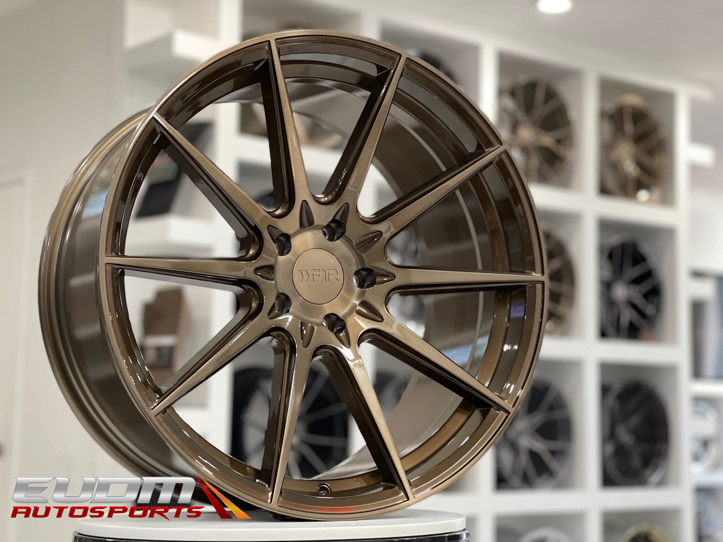 20" F1R F101 Brushed Bronze 5x114.3