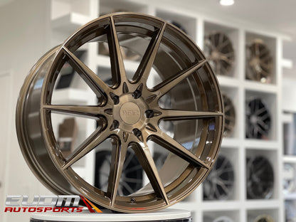 20" F1R F101 Brushed Bronze 5x114.3
