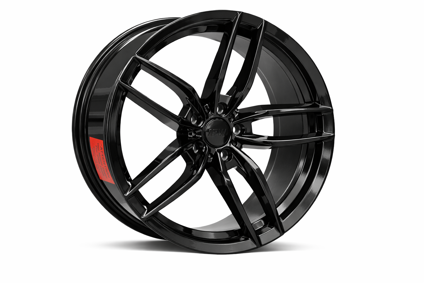E524 Gloss Black 20x9.5 ET35 5x112 – (Square Set of 4)