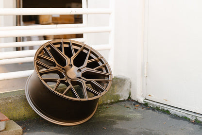 Aodhan AFF9 Matte Bronze - 20x9 +30 / 20x10.5 +35 5x114.3 (Staggered Set of 4)