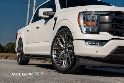24" Velgen VFF-12 Brushed Titanium 6x135 ( Set of 4 )