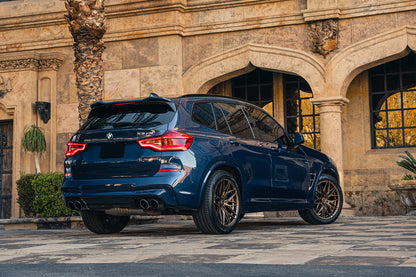 20" Rohana RFX17 Gloss Bronze 5x112 ( Staggered Setup ) ( Set of 4 )