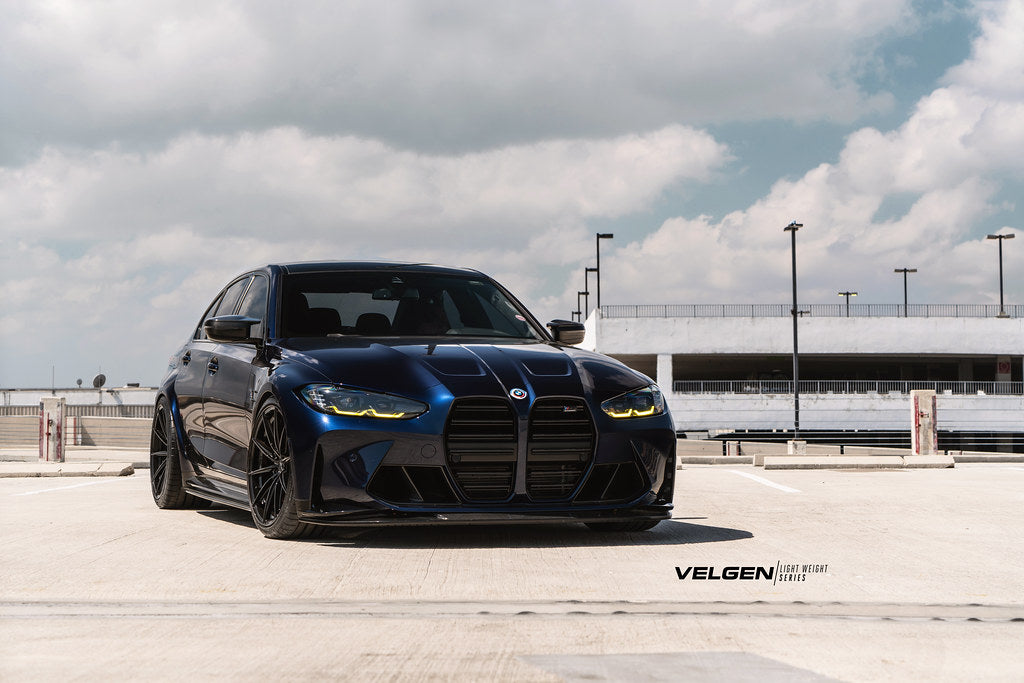 20" Velgen VF10 Satin Black 5x114.3 ( Staggered Set ) ( Set of 4 )