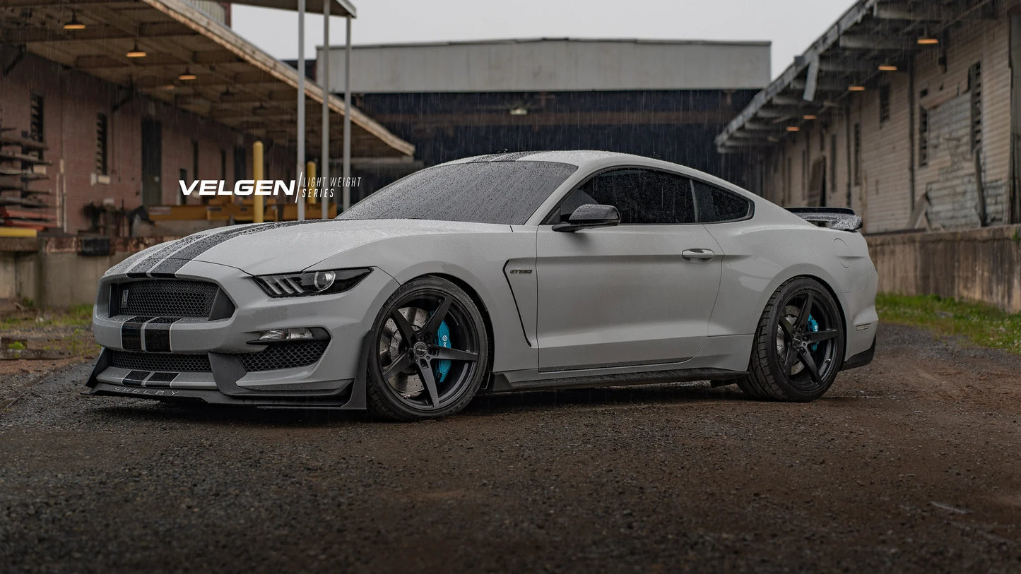 22" Velgen Classic5 V2 Satin Black 5x127 ( Set of 4 )