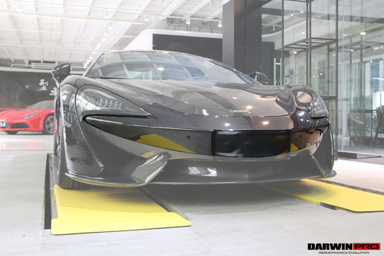 2015-2020 McLaren 600LT/540c/570s/570gt Front Bumper Top Cover Replcement - DarwinPRO Aerodynamics