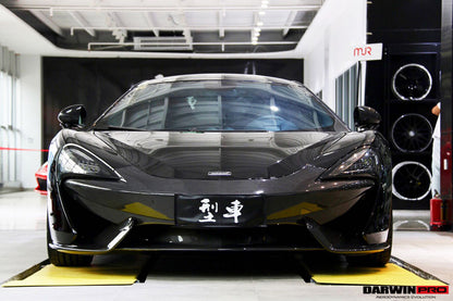 2015-2020 McLaren 540c/570s Front Bumper Side Splitter - DarwinPRO Aerodynamics