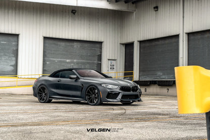 20" Velgen VF10 Gloss Black 5x112 ( Staggered Set ) ( Set of 4 )
