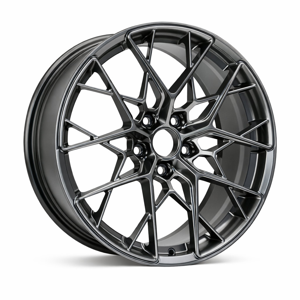 E537 Hyper Black 19x8.5 ET35 5.114 – (Square Set of 4)