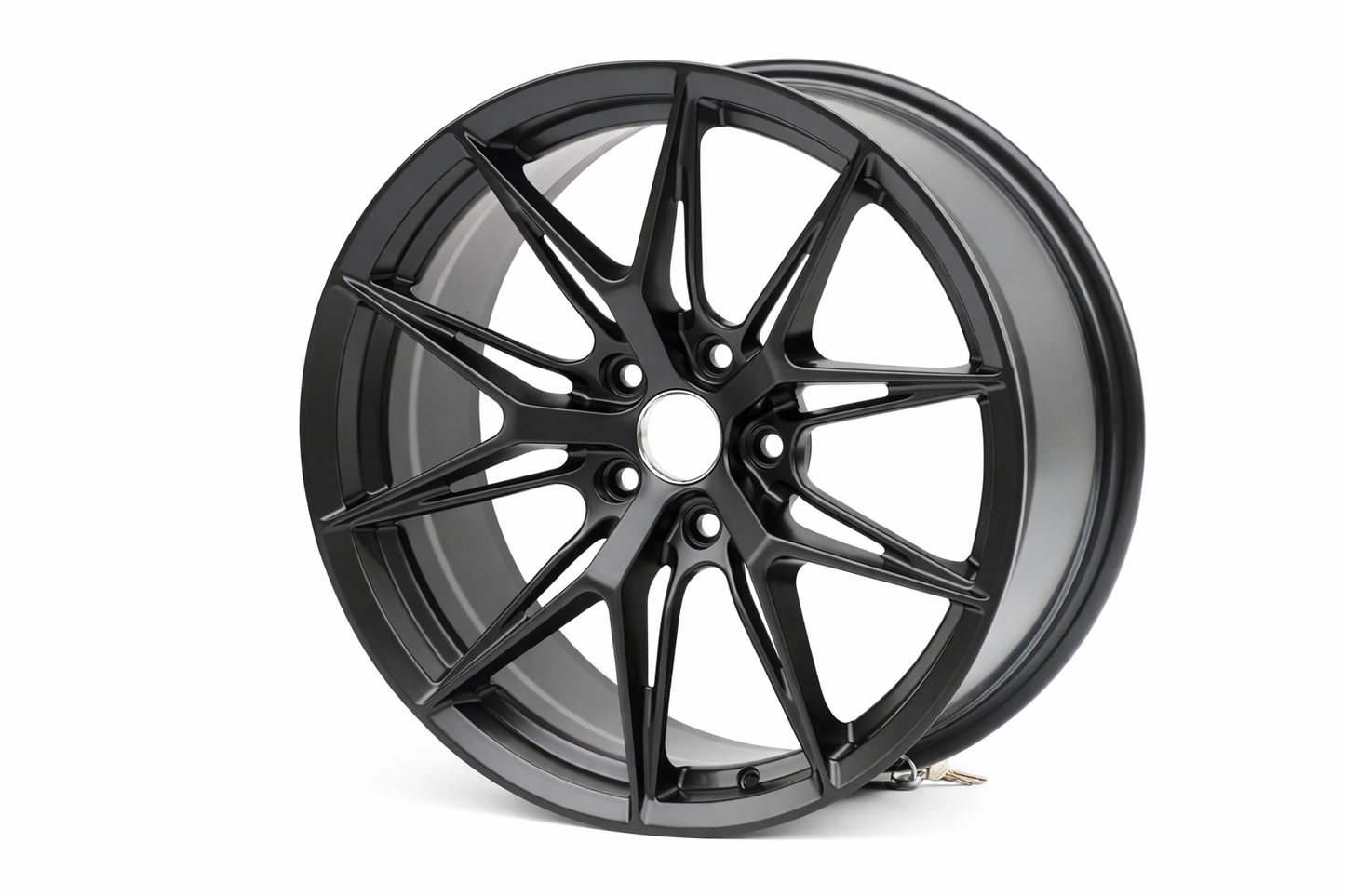 E538 Satin Black 18x8 ET35 5x112 – (Square Set of 4)