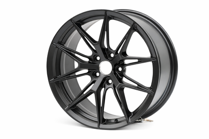 E538 Satin Black 18x8 ET35 5x112 – (Square Set of 4)