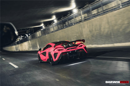 2015-2021 McLaren 540c/570s BKSS Style Rear Bumper and Wing and Engine Trunk and Exhaust - DarwinPRO Aerodynamics