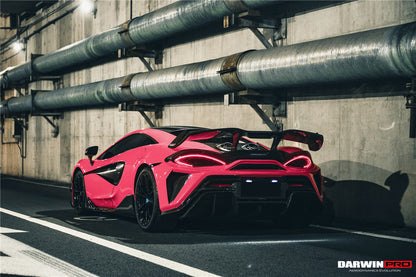 2015-2021 McLaren 600lt 540C 570S BKSS Style Cabon Fiber Side Skirts Under Board - DarwinPRO Aerodynamics